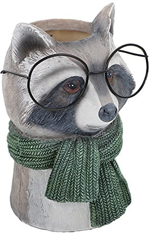 OFFSCH Kreativer Harz Blumentopf Panda Figur Sukkulenten Pflanzenbehälter Für Garten Und Balkon Dekorativer Pflanzkübel Mit Lebendigem Design