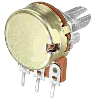 5 teile/los Potentiometer Widerstand 1K 2K 5K 10K 20K 50K 100K 500K Ohm 3 Pin Linear Kegel Dreh Potentiometer(2K Ohm)