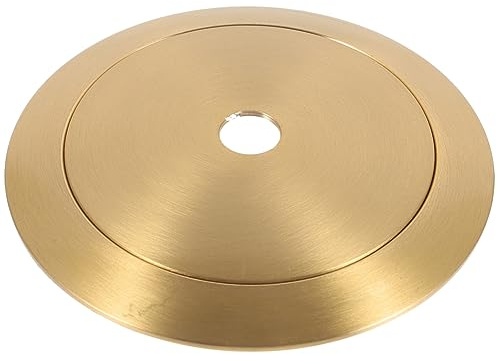 Anello di Fissaggio per Paralume in Vetro E27 E14 G9 | Set 86mm, Finitura Oro in Rame, Filetto Lampada, Montaggio Rapido per Uso Domestico
