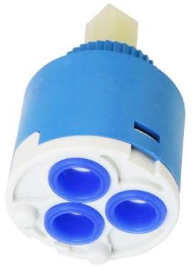 HORREX 2 Pezzi 35 MM Cartuccia Rubinetto Miscelatore Filtro Anticalcare Doccia Purificatore Acqua Rubinetto Depuratore Acqua Domestico Facile da Installare e Durevole per Miscelatore Universale