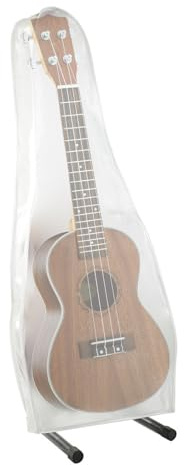 Générique Akustiskt gitarrfodral - tvättbar dammskyddsväska, för tyginstrument, förvaringsärm, skyddstillbehör för hemstudio, lösning, Frostat genomskinligt akustiskt gitarrskydd, Se référer au