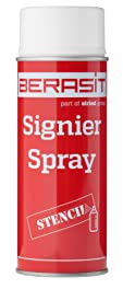 Signierspray BERASIT, Kennzeichnung und Markierung, schnell trocknend, 400 ml, Versandeinheit=12 Dosen (weiß)