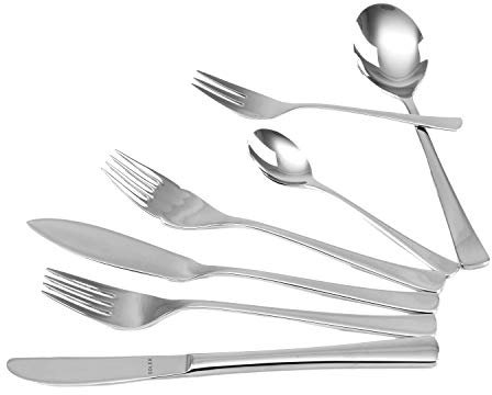 Solex Karina Besteckset 42 teilig für 6 Personen inklusive Fischbesteck