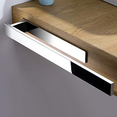 ZUNTO Portasciugamani Bagno Porta Salviette Autoadesivo Porta Asciugamano in Acciaio Inox, Specchio Lucido 39CM