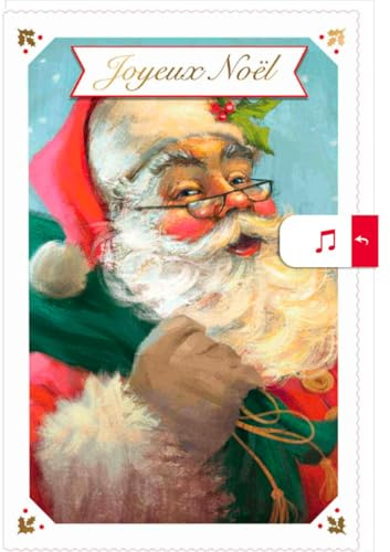 Draeger Paris - Carte de Vœux Musicale Père-Noël Traditionnel