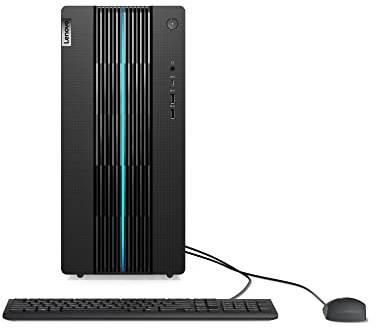 Lenovo IdeaCentre Gaming 5i - 2022 - Escritorio para juegos - NVIDIA GeForce RTX 3060 - Intel i5 12400-16GB RAM - 1TB HDD + 512GB SSD - Win 11 - Negro - Ratón y teclado - Xbox GamePass gratis de 3