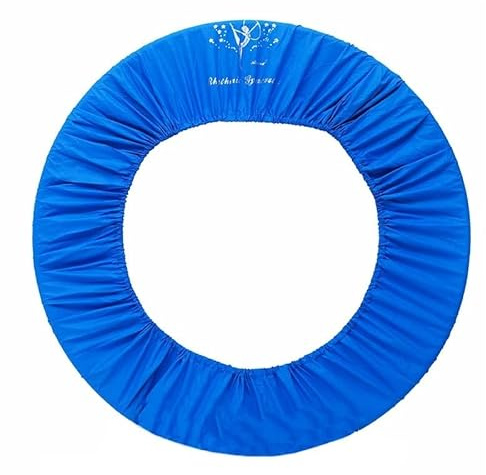 YMYGCC Schutzhülle for Gymnastikringe, Kunstturnen, Reifen, Rhythmische Gymnastik, Ring, Appratus, Zubehör, Schutzhülle for Reifen (Color : Blue)