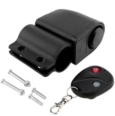 Alarmas para Bicicletas,Alarma Antirrobo para Bicicletas,Alarma Fuerte para Bicicleta eléctrica con Control Remoto | Sistema de Alarma para Motocicleta, de Alarma de Seguridad para vehículos p
