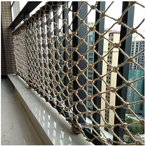 Safety Rope Netting, Rope Netting Heavy Duty Cargo Net Climbing Rope Rope Fence Netting Net Rope Ladder Net Climbing Rope Pet Fence Rope Climbing Net,(2Mx11M(6.5FTx13.3FT))