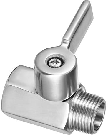 PHENOFICE 304 Edelstahl Mini Kugelhahn Mit Innen Und Außengewinde Robuster Absperrventil Für Wasser Ö Und Gas Hochwertiger Kugelhahn Für Präzise Anwendungen