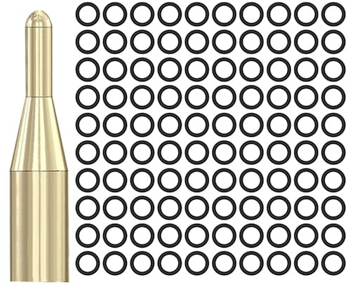 Dartpfeile für Dart-Schäfte, 100 Stück Mehrzweck-Dartstangen | Verschleißfeste Dart Ringe mit Einführwerkzeug