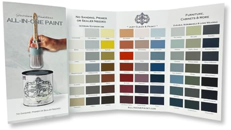 ALL-IN-ONE PAINT by Heirloom Traditions, Color Confidence Card