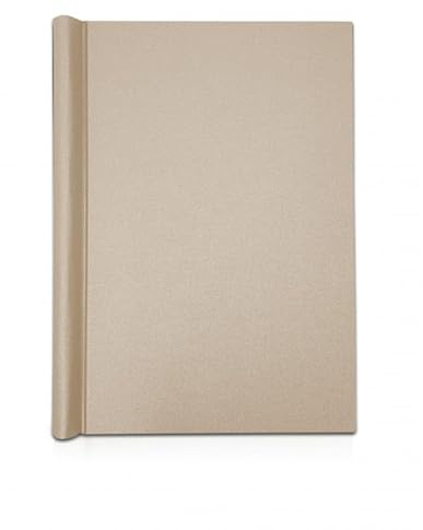 Klemmbinder Metallium Beige, A4