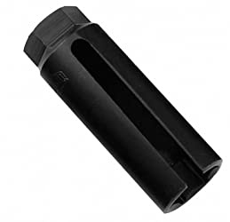 YASTA Chiave Bussola Smontaggio Sonda Lambda 17 mm Sensore Ossigeno Scarico Motore Presa 1/2'' Utensile Universale Auto Professionale Estrattore Viti