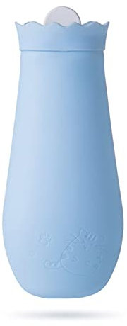 Tbkoly Wärmflaschentasche Handfüße Wärmer, Handwärmer Silikon Mikrowelle Wärmbeutel mit Strickbezug Bestes Geschenk für Frauen Freundin Warmwasserbeutel (Farbe: B) (Farbe: C)