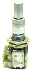 Alpha Taiwan Potentiometer B50K/B50K Linear Dual Konzentrisch