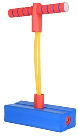 Dilwe Schaumstoff-Pogo-Pullover, Schaumstoff-Pogo-Stick, Fördert Wachsendes Übungsgleichgewicht, Leicht zu Greifendes -Sprungspielzeug für (Blau)