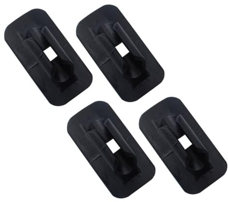 Yardwe 4pcs Brake Cable Fixed Clamp for Road Bike Oil Tube Frame Tubing Clip Brake and Shifting Guide Cable Tie