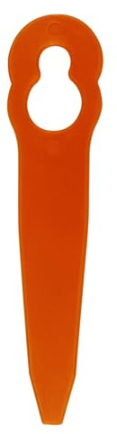 VELLUSTRA 100 x Cuchillas para desbrozadoras Einhell, Bosch, CMI - Cuchillas de plástico adecuadas para desbrozadoras Einhell GE-CT 18 LI, GE-CT 18 LI Kit, Bosch ART26 Accutrim, CMI C-ART-10, 8/17