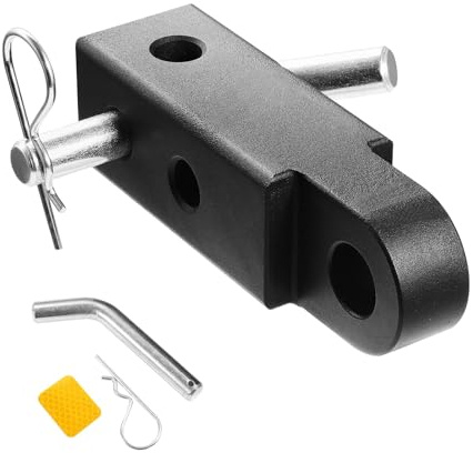 Enganche de remolque, Receptor de enganche de grillete de 52900 lb. Compatible con receptores de 2. Accesorios de remolque con pasador de bloqueo de enganche de remolque.
