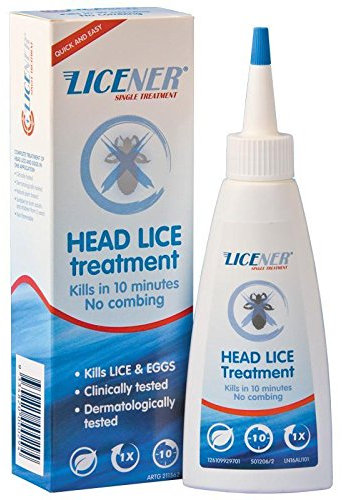 Licener Shampoo anti pidocchi trattamento singolo elimina pidocchi e uova di pidocchi 100ml