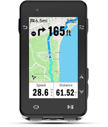 iGPSPORT iGS630 GPS Bike Computer, 2.8‘’ Map Navigation iClimb Training Function MTB Wireless Cycling Computer GPS Unit IPX7 Waterproof (iGS630 Only)