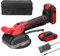 Mulcort Vibratoria para Azulejos, Máquina Vibradora de Azulejos de 21 V con Batería de 2 * 1300 mAh, 5 Marchas Ajustables, Herramientas de Utilidad del Hogar con Ventosa Agrandada
