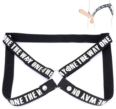 SXOVO Peniskäfig Gürtel Keuschheitsgürtel für Keuschheitskäfig Herren Flexibel Verstellbarer Chastity Cage Belt Chastity Strap Sex Spielzeug für die Männer