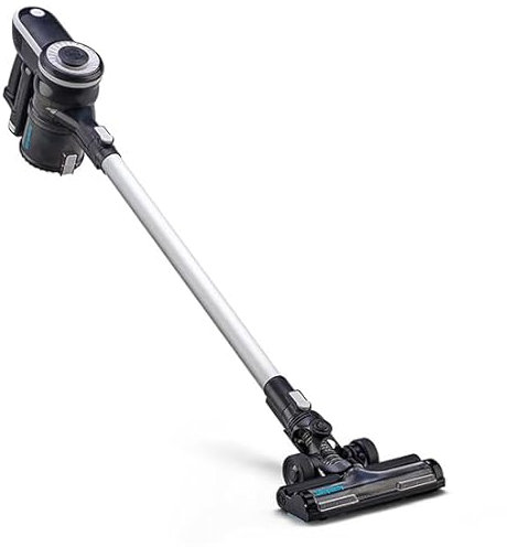 Aspirador Escoba Sin Cable Simplicity S65D – 250W, Batería 22.2V, Filtro HEPA 13, Autonomía 26 min, 2 Velocidades, Ligero, con Accesorios y Estación de Carga – Ideal para Pelos de Mascotas y Hogar