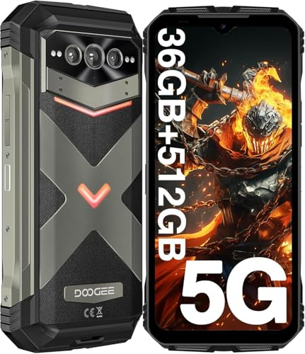 V Max Plus 5G Rugged Phone 36GB+512GB 6.58'' Android 14 Dimensity 7050 200MP Ai Camera 22000mAh NFC Smartphone