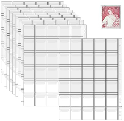 Album de collection de pièces - Classeur pour billets | Pochettes d'archives pour pièces avec étiquettes insérables | Livre portable pour billets avec couverture souple | Outil pour collectionneur