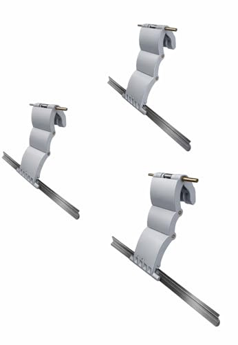 X3 Roller Garage Door auto Lock Locking Straps,Clips,Brackets. Fits 77mm slats and 55mm slats