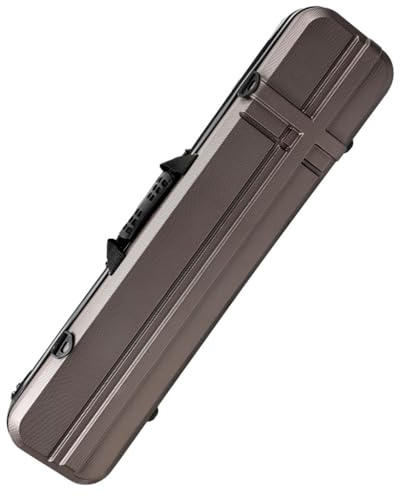 Custodia rigida con arco ricurvo – ABS rigido tiro con l'arco e borsa da viaggio per la caccia e la pratica di tiro, leggera con spessa imbottitura in schiuma e tasca per accessori