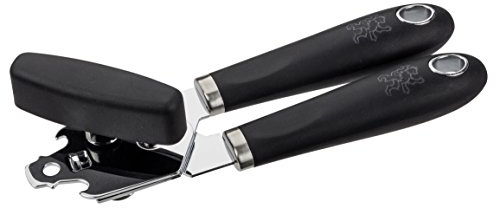 Stanley Rogers Dosenöffner Pride – Hochwertiger Dosenöffner mit gehärtetem Stahl, ergonomischem Soft-Touch-Griff – 20,8 x 6,5 x 5 cm, Grau-Schwarz, Designed in Germany, 2 Jahre Herstellergarantie