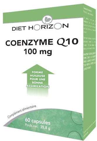 Diet Horizon Coenzyme Q10 60 Capsules 100mg