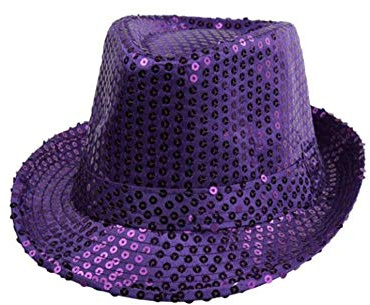 Carnavalife Sombrero Chistera de Copa de Fieltro Gorro de Ronda Mago con Cinta