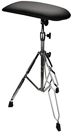 ATOMUS tattoo Armrest Stand Bracket, Adjustable Height, Arm Leg Rest Holder, Stainless Steel, Tattoo Salon Tool Stool