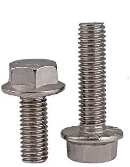 Boulons à tête hexagonale en acier inoxydable M10