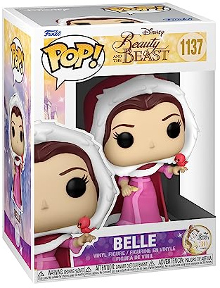 Funko POP! Disney: Beauty & Beast - Winter Belle - Beauty And The Beast Classic - Figuras Miniaturas Coleccionables Para Exhibición - Idea De Regalo - Mercancía Oficial - Juguetes Para Niños Y Adultos