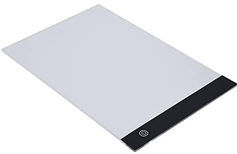 Wakects Led Licht Pad,Tragbare Light Pad Mit USB Dimmbar 3-stufige ultradünne Leuchttisch Led euchtkasten-Zeichenbrett für Künstler Malen Animation Skizzieren Entwerfen (stufenlos einstellbare)