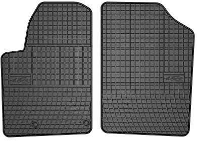 OMAC Gummi Fußmatten kompatibel mit Citroen Berlingo 1996-2011 Automatten TPE Schwarz 2X