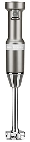 KitchenAid Variable Speed Corded Hand Blender KHBV53, Contour Silver