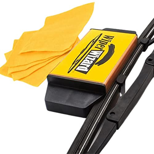 shangjia Wischblattschärfer,Wiederverwendbarer Scheibenwischer zum Nachschneiden - Scheibenwischer-Regroover für klarere und sicherere Sicht, tragbares Autozubehör