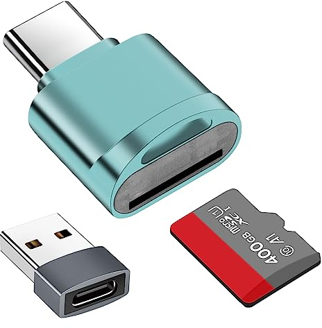 TF Kartenleser, Micro SD Kartenleser, Typ C TF Speicherkartenleser Adapter