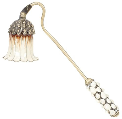 Garneck Dochtschnüffler Kerzenlöscher Tragbare Schere Antiker Kerzenhalter Tragbarer Feuerlöscher Kerzenlöscher Kerzendocht-Werkzeug Kerzengebläse Kerzenlöschwerkzeug Docht Flammenlöscher