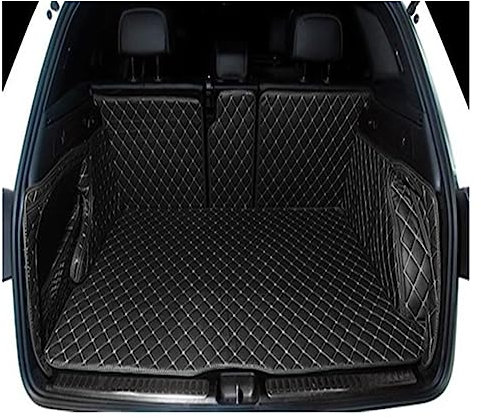 COUSOPO Kofferraum Antirutschmatte Kofferraummatten Für Mercedes Für Benz GLC 200 220d 250 300 Für 2021–15 Langlebige Kofferraumteppiche Cargo-Liner-Matte Auto Kofferraummatte (Farbe : Schwarzbeige)