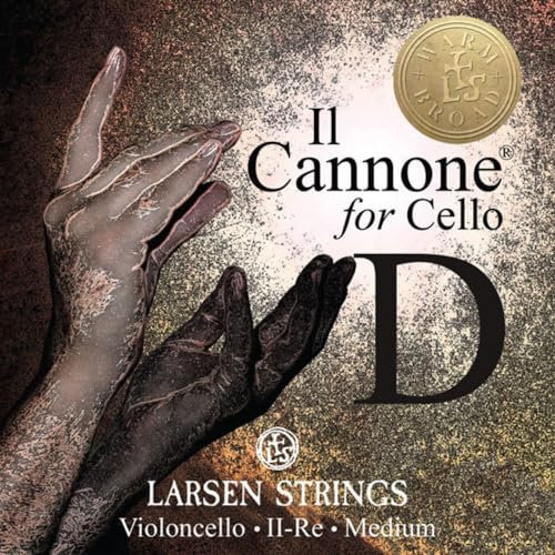 LARSEN STRINGS Il Cannone Cello-Saiten IL Cannone D Stahl Warm & Broad