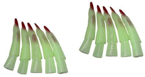 Abaodam 2st Geschenk Halloween-hexenfinger Pack Abschlussball Rot