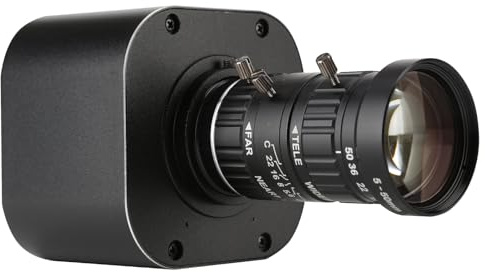 YIWEOG 4K HD USB Camera 10X Optical Zoom 5-50mm Variable Lens 8MP Mini Web Camera with Microphones 1920x1080@60fps Manual Focus with 2 Image Formats MJPEG and YUY2 Compatible with Window
