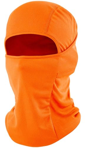 Fuinloth Balaclava Motor Vindtät UV Kylning Unisex Orange